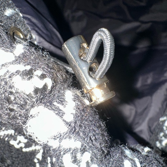 Jason Wu Black and White Tweed Puffer Size M Jacket - Picture 9 of 11